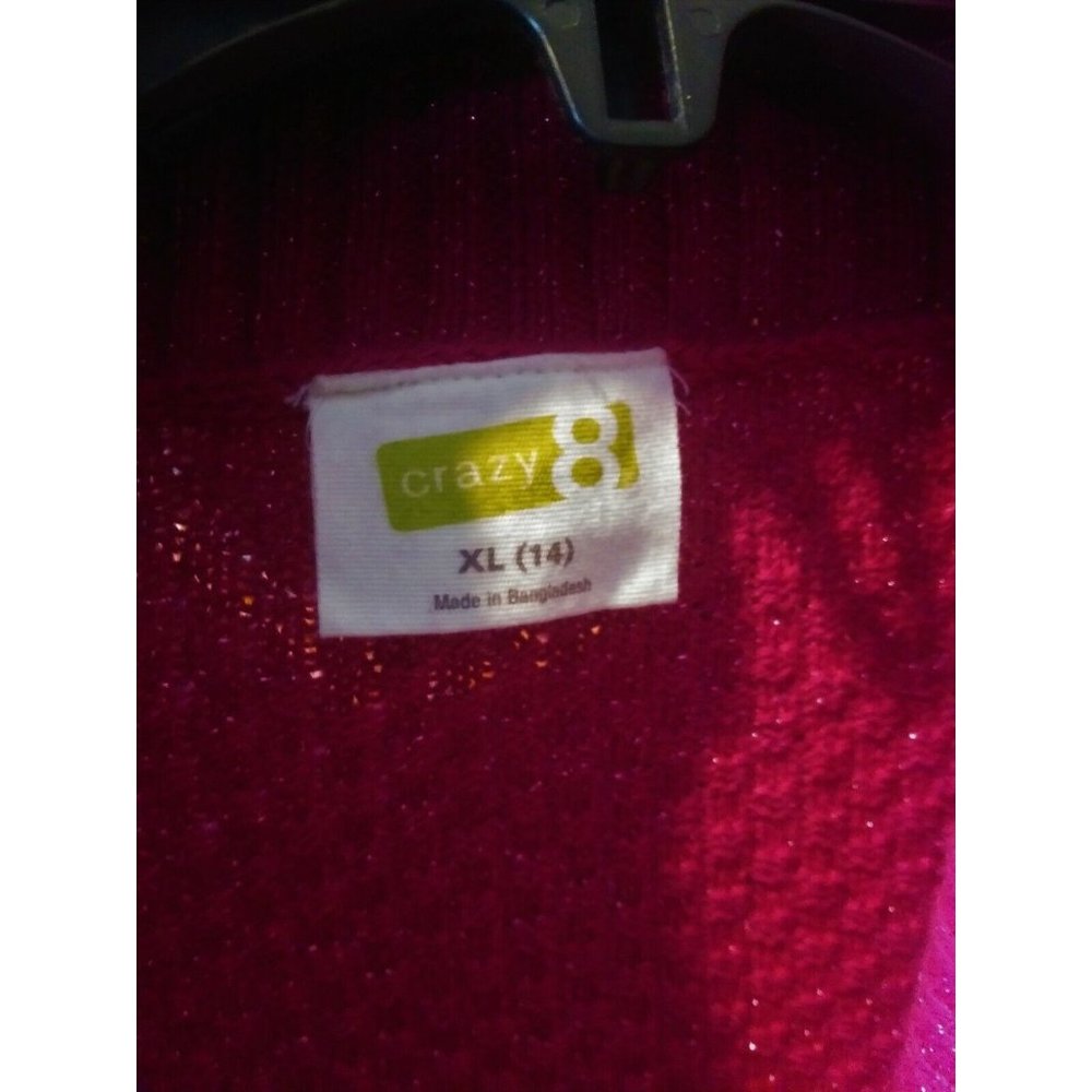 Long Sleeve Sweater Crazy 8 (by Gymboree) Size 14-XL Knit Cardigan - Picture 3 of 5